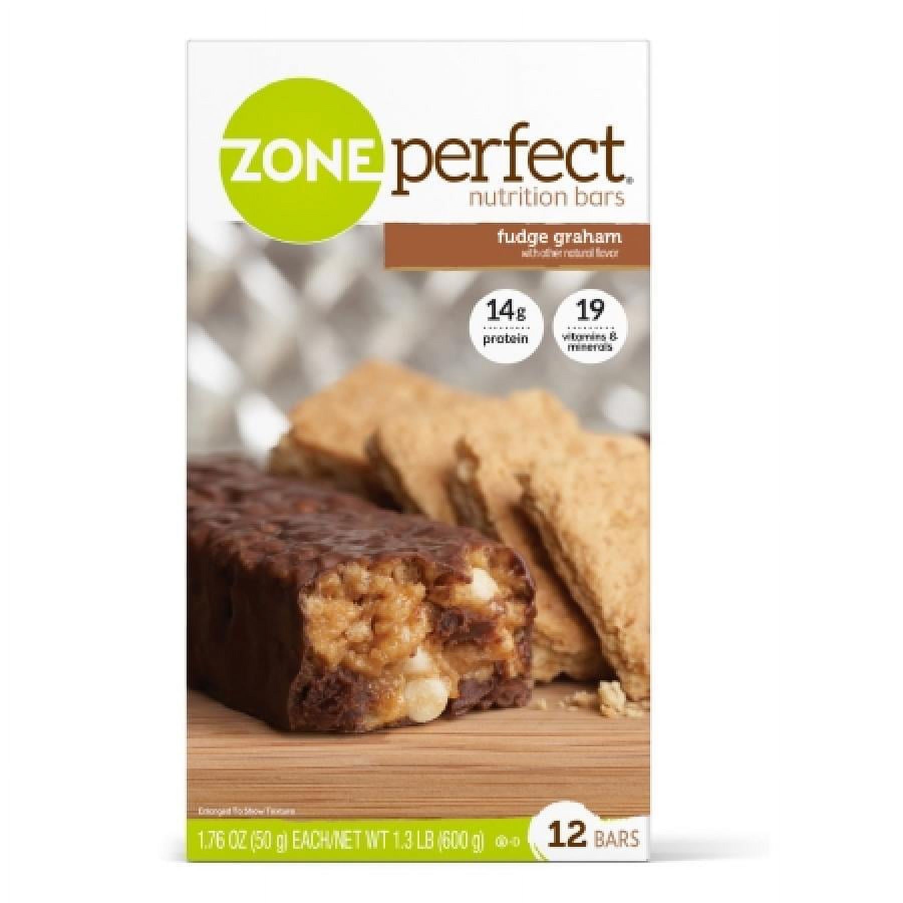 ZonePerfect Fudge Graham Nutrition Bar, 1.76 ounce Individual Packet