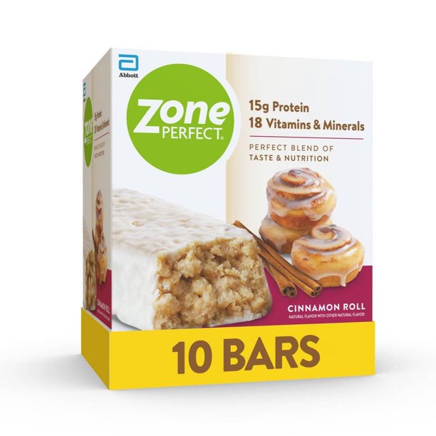 ZonePerfect Protein Bars, 18 Vitamins & Minerals, 15g Protein