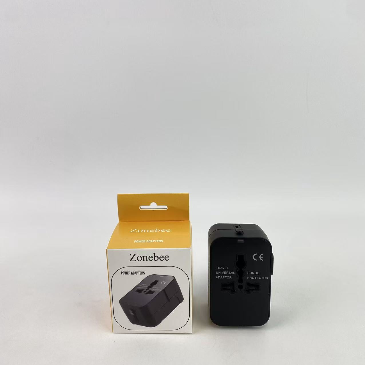 Zonebee Power adapters, International Power Plug Adapter with 3 USB-C ...