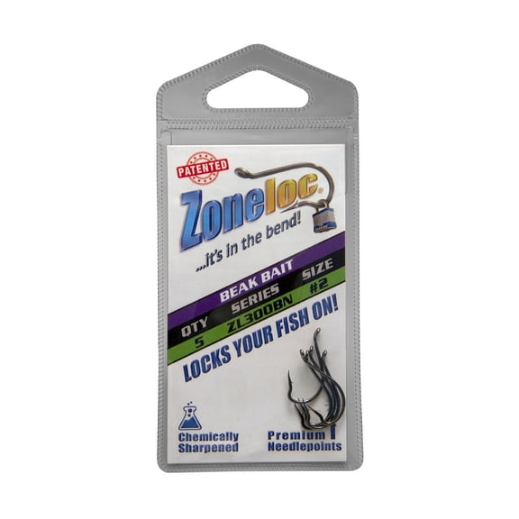 Zoneloc - Beak Bait - 5pc Nickel