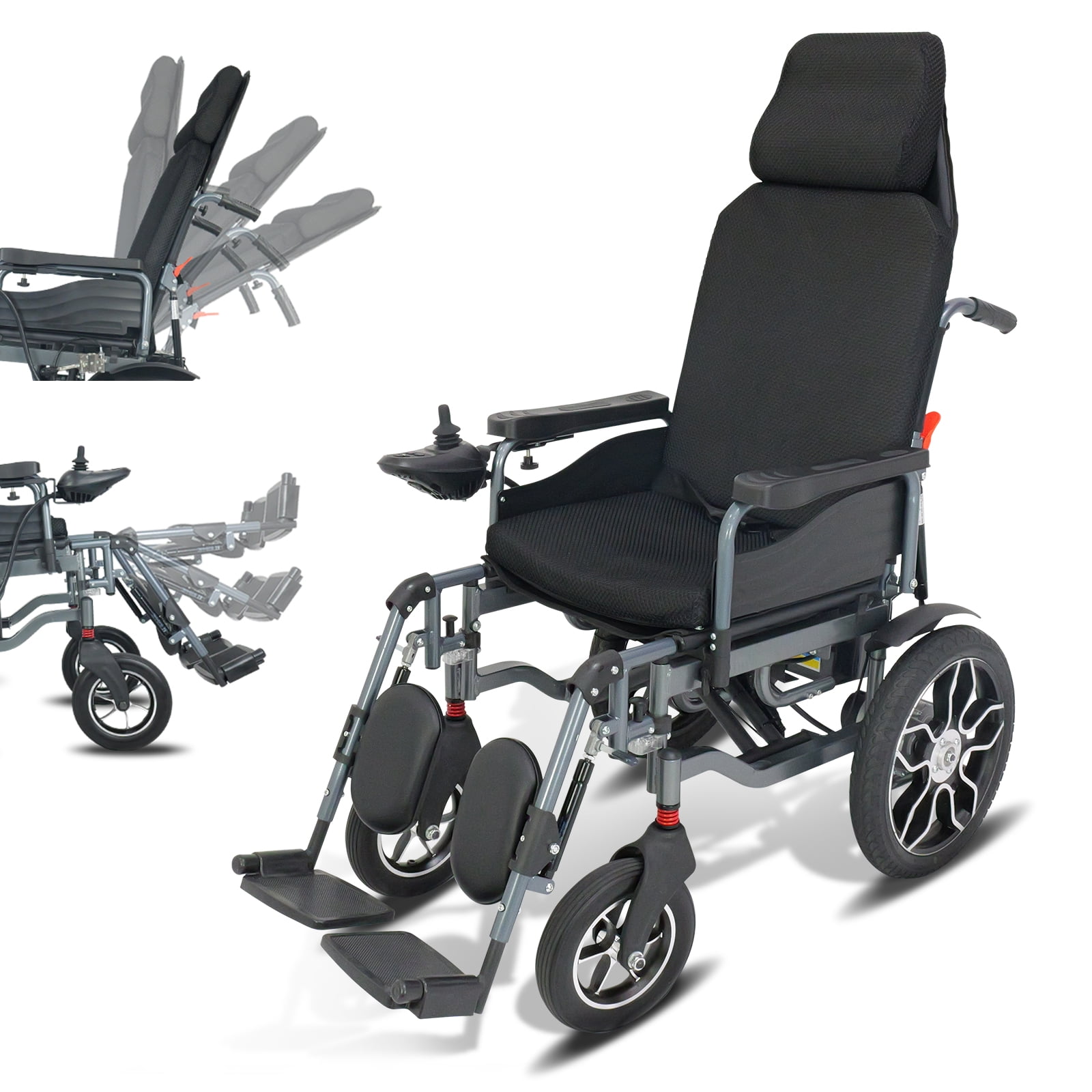 Zonemagic 25 Miles Travel Range Electric Wheelchairs for Adults