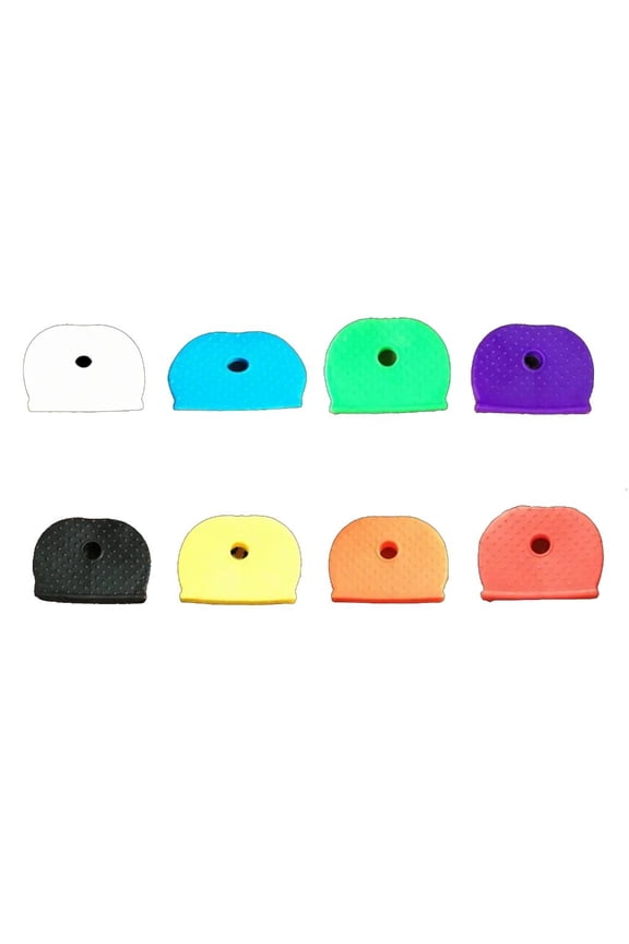 8Pcs Portable Key Identification Set Key Rings For Easy Key Differentiation