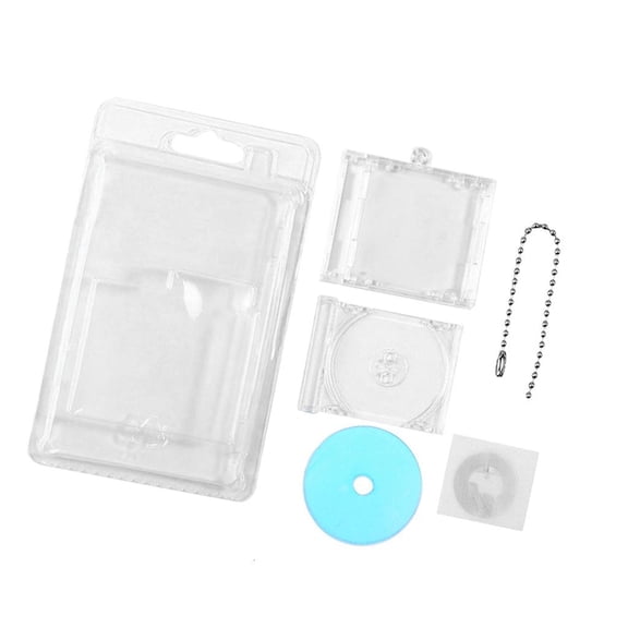 Zonest Disc Album Pendant Keychain Blank Disc Box Keychain Suitable For Keychain
