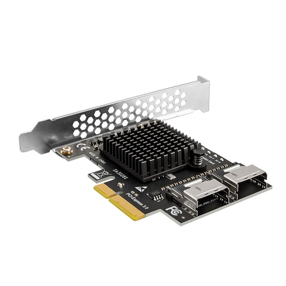 Zonest PCIe 3.0 X4 To Mini SAS Adapter Expansion PCI-E To SFF 8087 SFF-8087 Converter