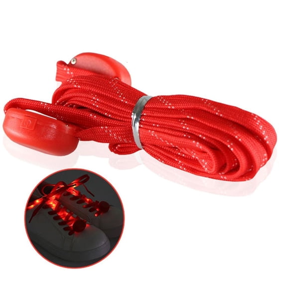 Zonest Reflective Glowing Shoelaces Rechargeable LED Shoe Laces for Men Women Running