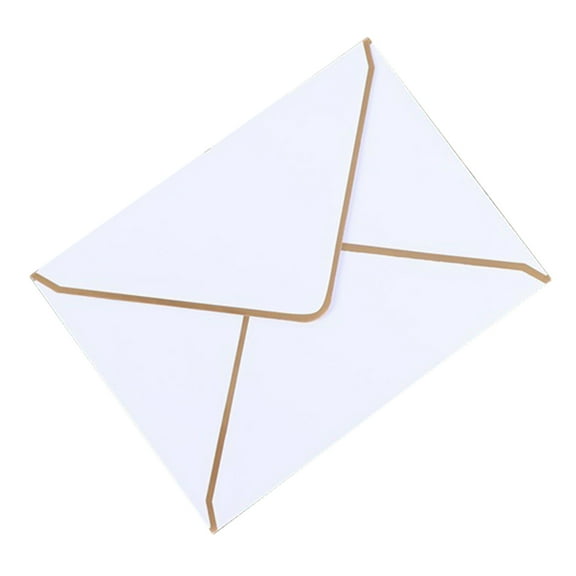 Zonest Retro Envelope Bronzing Envelope for 7'' x 5'' Greeting Card Wedding Invitation