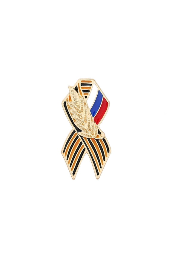 Saint George Victory Day Lapel Pin Festive Brooches History Memory Symbol Pins