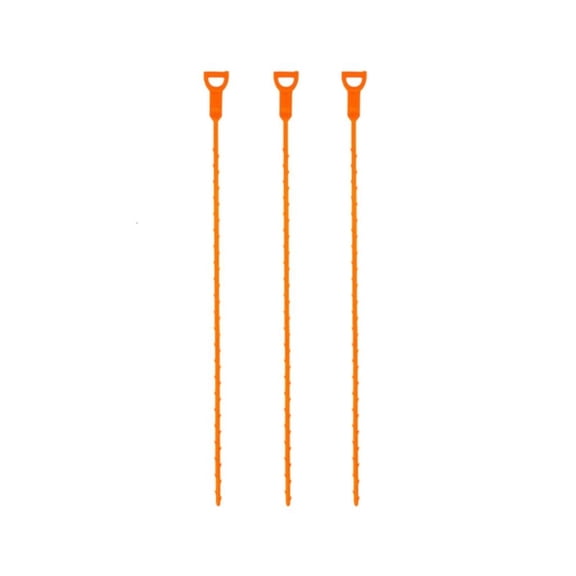 Zonest Spirals Barbed Drain Hair Removers Tool Flexible U Shaped Handle For Pipe Cleaning