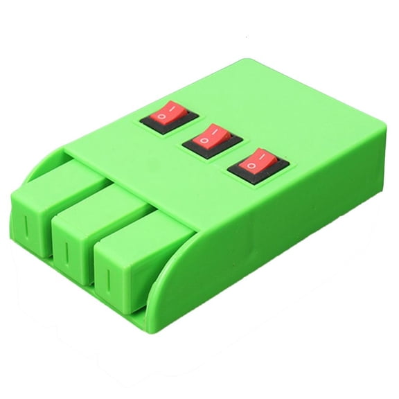 Zonest Three Way Parallel Lasers Light Source Set for Students and Educators 10x6cmPhysics Optical Experiment Equipment