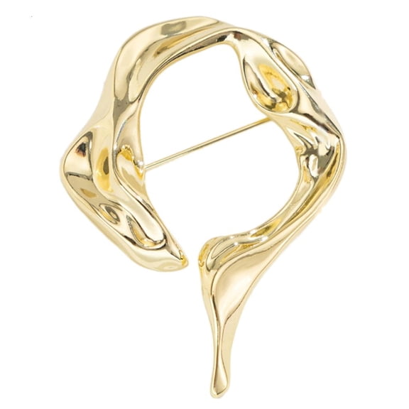Zonest Versatile Gold or White K Alloy Brooch Perfect For Both Casual And Formal Wear