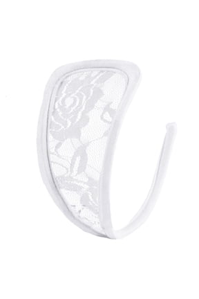 Womens Floral Lace C String Underwear Invisible Sexy Lingerie Solid Hollow Thong