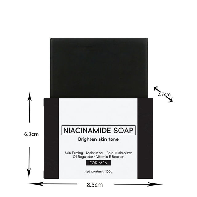 ZongRen Activated Charcoal Black Soap Bar Face And Body Soap Natural