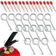 Zonh 15 Sets Fire Extinguisher Pins Replacement Lock Pins Metal Pull