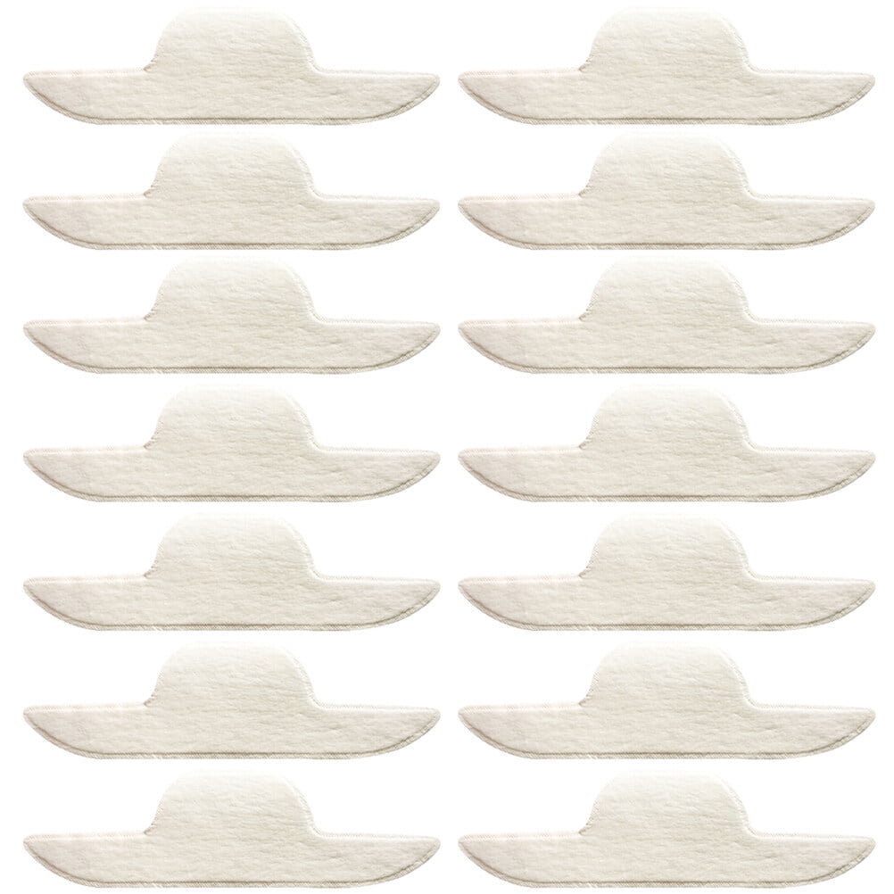 Zonh 20Pcs SelfAdhesive Collar Sweat Pads for Men