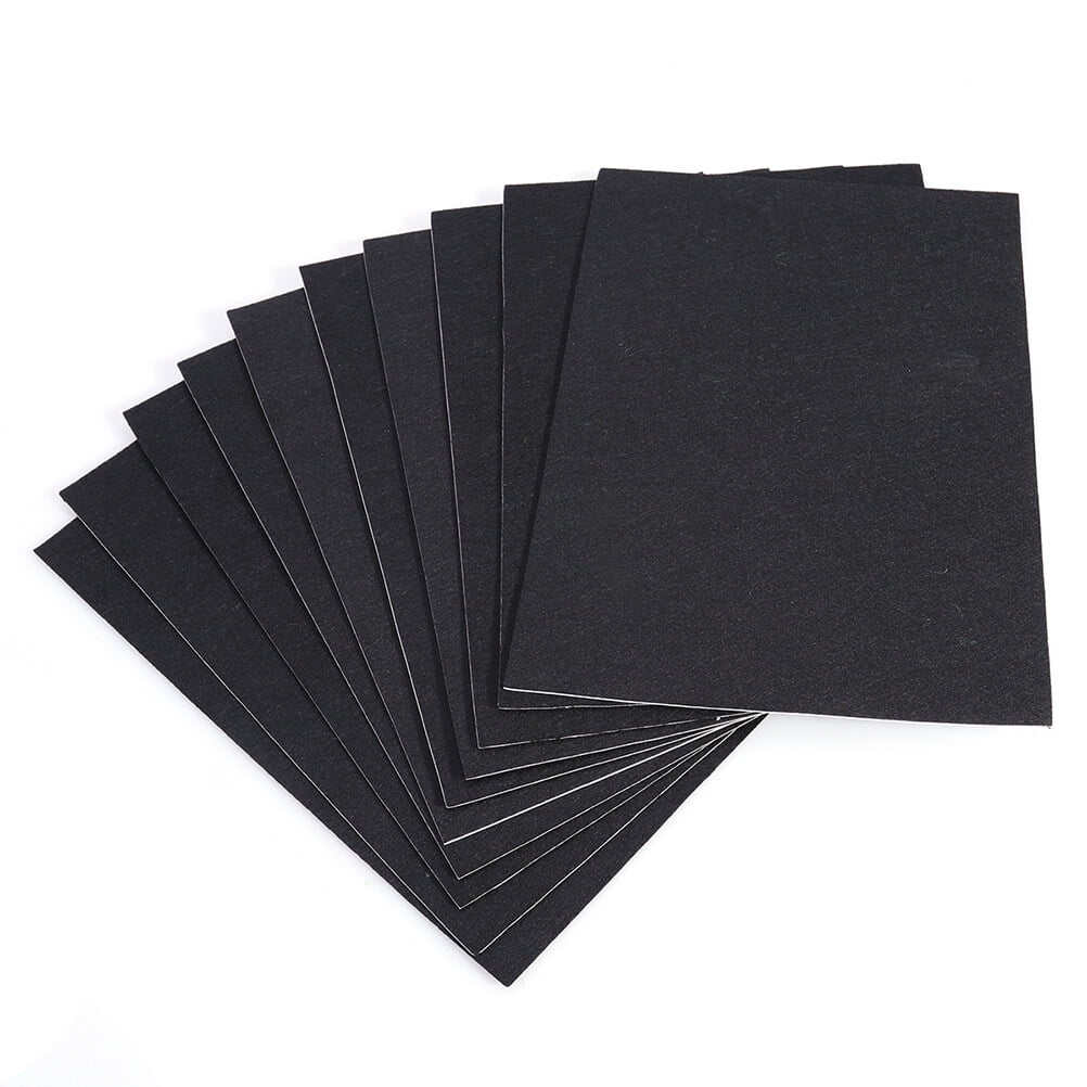 Zonh 20pcs Selfadhesive Sticky Back Felt Sheets Multipurpose for Art