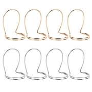 Zonh 8pcs Butterfly Guitar Finger Picks Fingerstyle Plectrum Thumb Picks