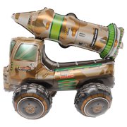 Zonh Camouflage Tank Foil Balloons for Car Themed Party Decorations