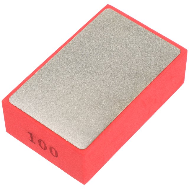Zonh Diamond Hand Pad Sanding Block 100 for Glass Polishing