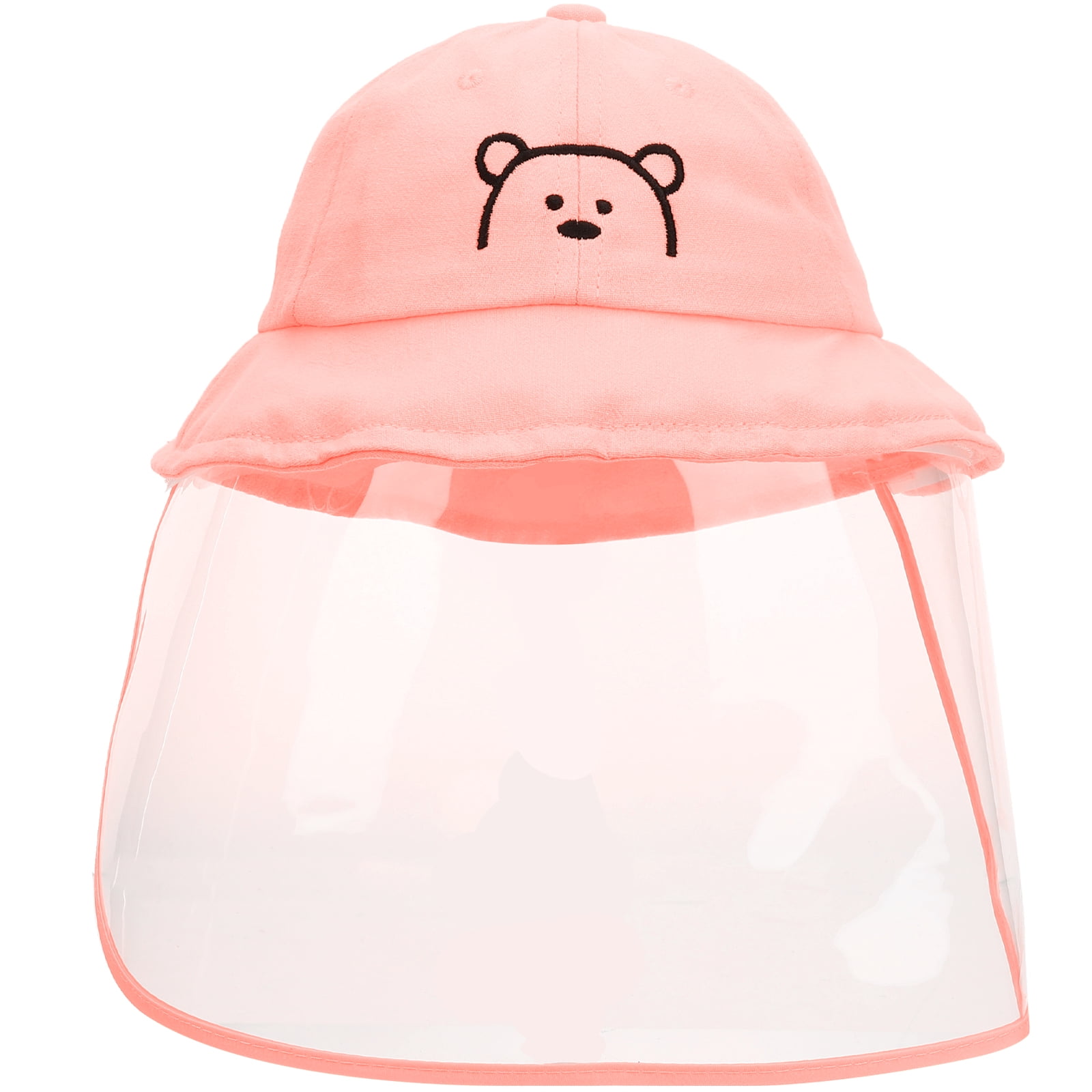 Zonh Outdoor Face Guarding Wide Brim Bucket Hat Kids Sun Hat Spring Hat