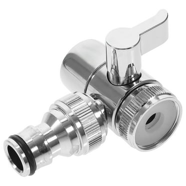 Zonh Portable Dishwasher Faucet Adapter Splitter Valve Hose Copper Connector