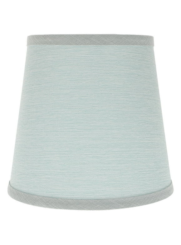 Zonh Small Blue Barrel Lamp Shade for Table/Floor/Pendant Light