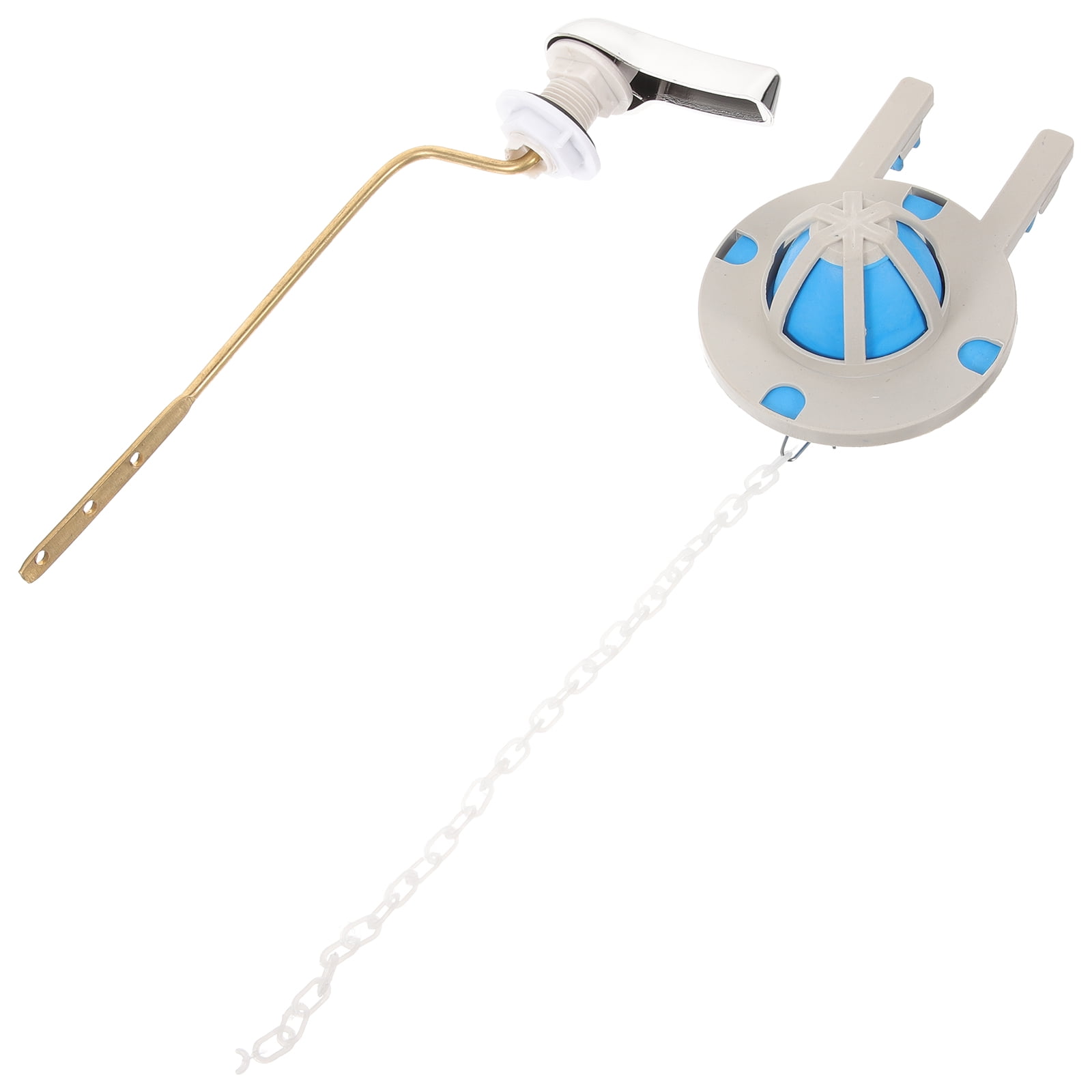 Zonh Toilet Flapper & Handle Replacement Kit Side Mount Lever