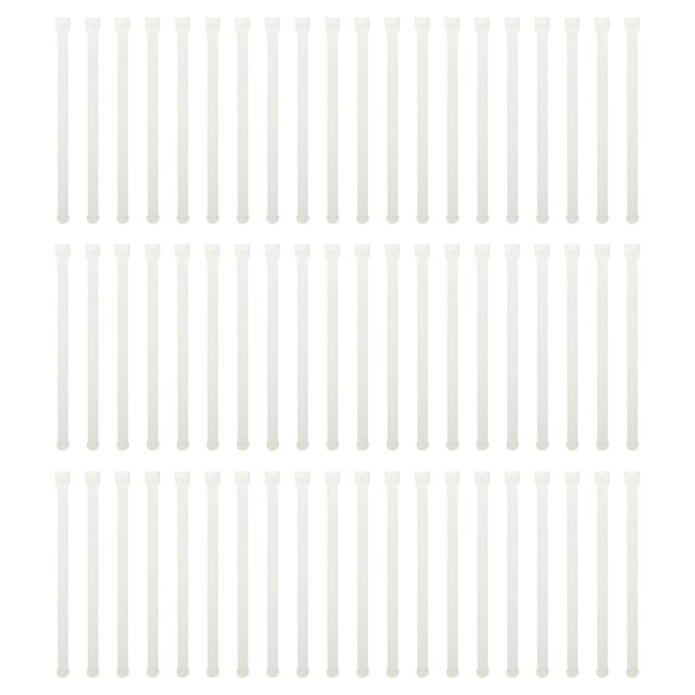 Zonh White Vertical Blind Replacement Slats for Window Blinds
