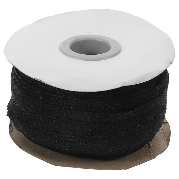 GETAJGHSD Black Non Woven Fusible Interfacing Fabric Roll with Center Line for Seam Alignment