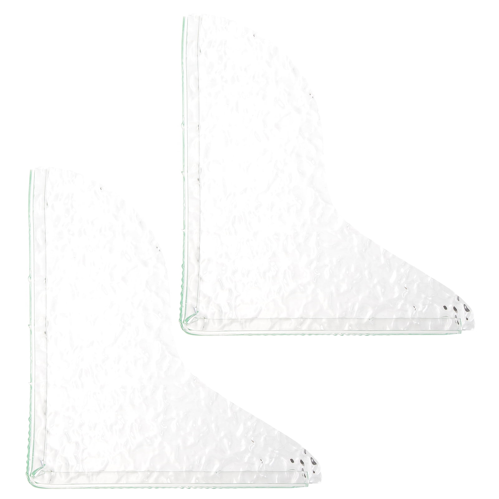 Zonhebin 2pcs Shower Splash Guards Shower Corner Guards Bathroom Tub