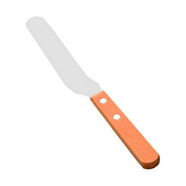 Zonhebin 4" Angled Icing Spatula Stainless Steel Cake Decorating Baking Knife