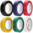 Zonhebin 6 Rolls of Electrician Tape Multifunctional Electrical Tape