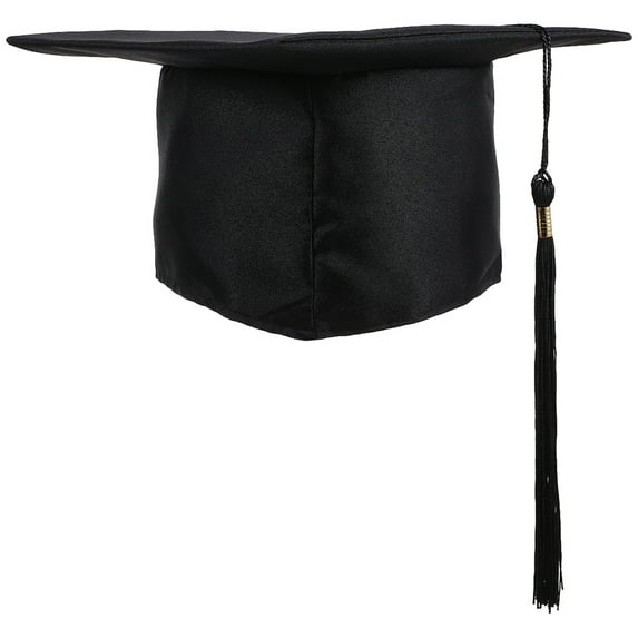 Zonhebin Black Graduation Cap with Tassel - Bachelor Master