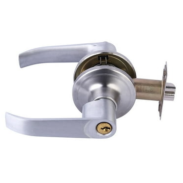 Zonhebin Stainless Steel Commercial Door Lock with 3 Keys - 3-Bar Lever
