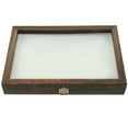 thumbnail image 1 of Zonhebin Wooden Tabletop Bug Display Case with Clear Window for Specimen, 1 of 7