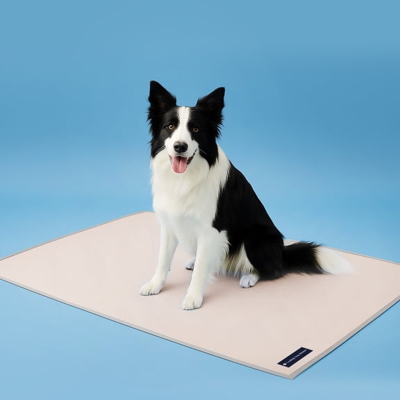 Zonli Cooling Blanket & Mat for Dogs, Cats & Puppies, Lightweight Fluffy Summer Throw, 39" x 55", Washable, Pink
