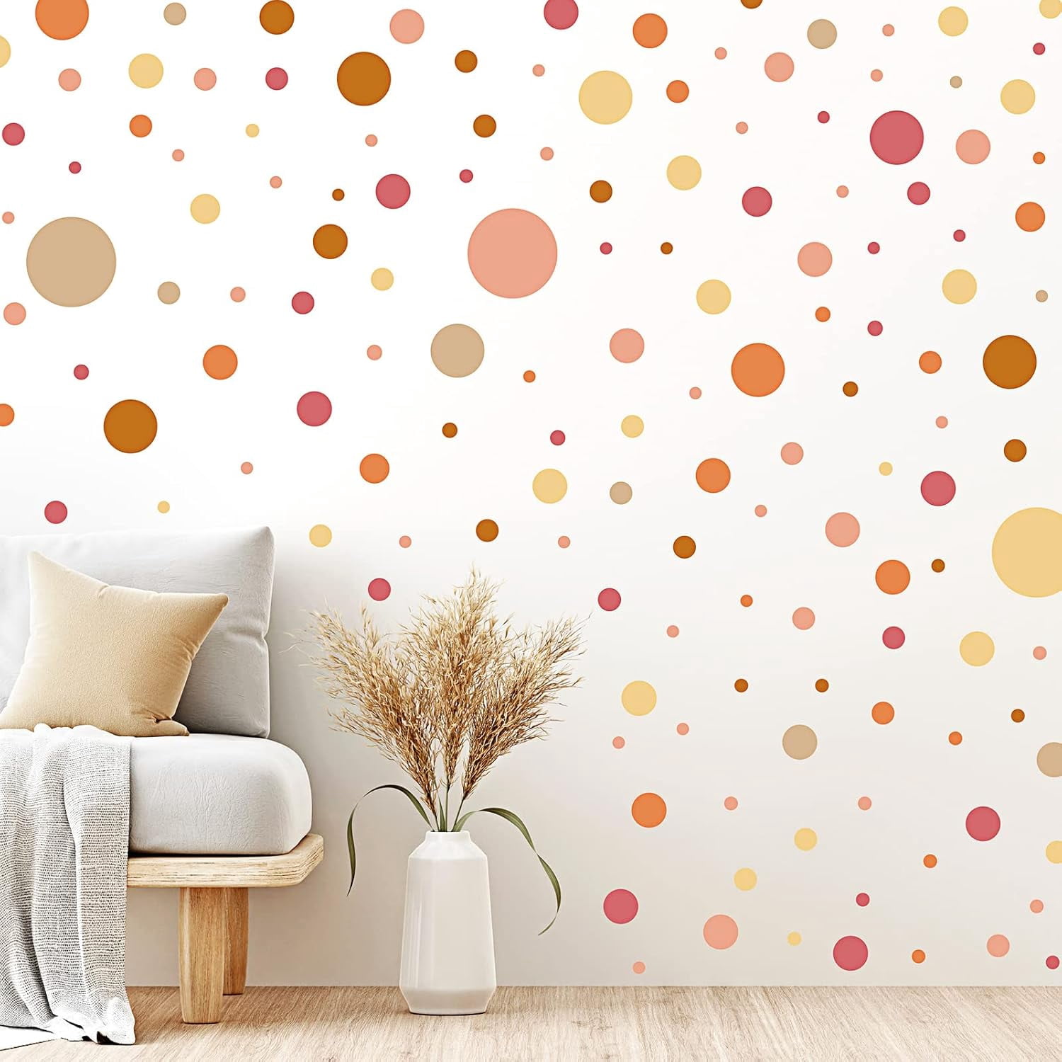 Zonon 264 Pcs Polka Dot Wall Decals for Classroom Decor Kids Circle ...