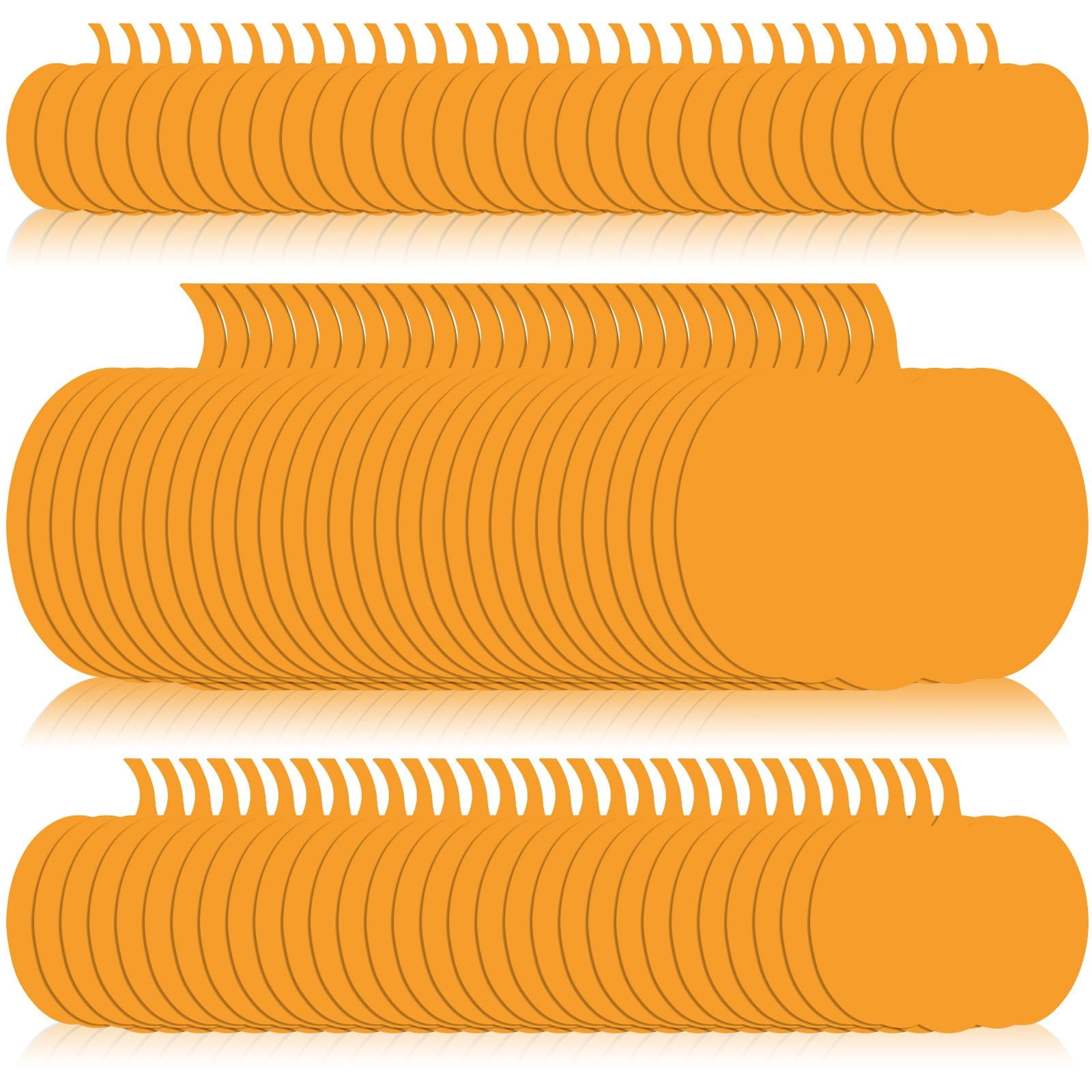 Zonon 90 Pcs Pumpkin Cutouts Classroom Bulletin Board Decoration for ...