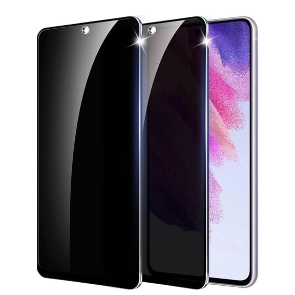 ZYQEEE 2 Pack Privacy Screen Protector for Samsung Galaxy A73 6.7in, Anti-Spy Tempered Glass, Bubble-Free, Easy Install
