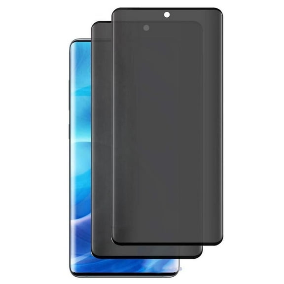 ZYQEEE 2 Pack Privacy Screen Protector for Samsung Galaxy S20 Plus/S20+ 6.7", Anti-Spy Tempered Glass, Bubble-Free, Easy Install