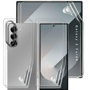 ZYQEEE 2 Sets Screen Protector for Samsung Galaxy Z Fold 6 - 7.6", Front Flim + Back Flim Full Coverage for Galaxy Z Fold6, HD Clear Scratch Resistant, Premium Folding