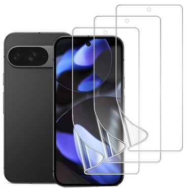 Zonyee 3 Pack Screen Protector for Google pixel 9, 6.3 inch HD Hydrogel Soft TPU Protective Film, Fingerprint Compatible, Curved Full Coverage [Not Tempered Glass]