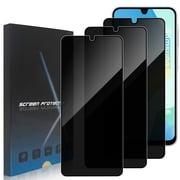 ZYQEEE Privacy Screen Protector for Samsung Galaxy A16 4G/5G 6.7", Scratch Resistant Anti-Spy Tempered Glass Film, Bubble Free, Easy Installation,Case Friendly,3 Pack