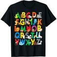 thumbnail image 1 of Zoo Animal Alphabet Shirt ABCs Learning for boys, girls T-Shirt, 1 of 5