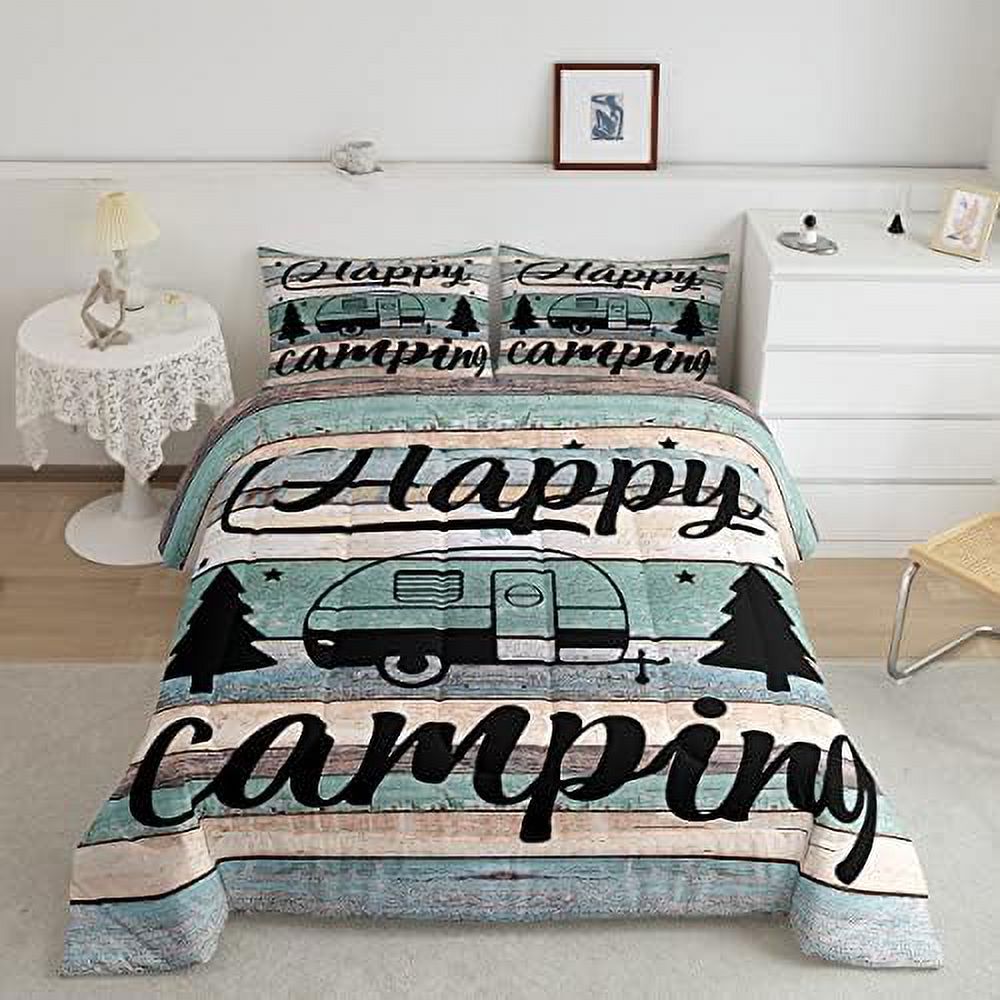 Zoo Animal Comforter Set Cute Wild Animals Bedding Set Cartoon Safari Wild Print Comforter for