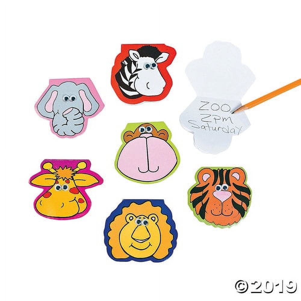 Zoo Animal Googly Eyes Notepads
