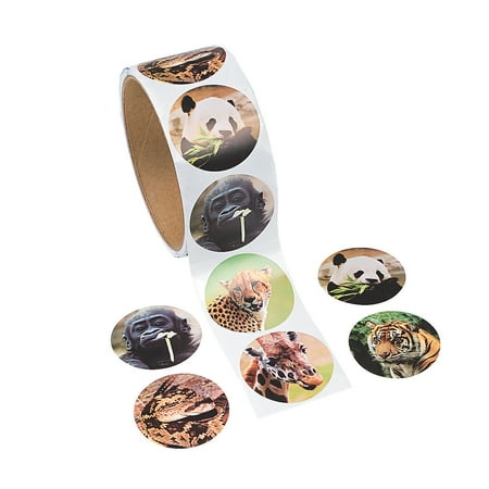 Zoo Animal Stickers - Stationery - 1 Piece