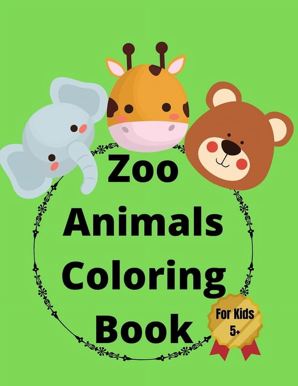 Zoo Animals Coloring Book Coloring Book to Boost Creativity and