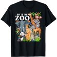 thumbnail image 1 of Zoo Animals Safari Party A Day At The Zoo Safari Zoo Animal T-Shirt, 1 of 5