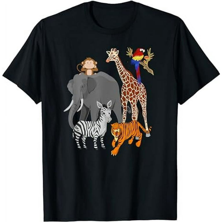 Zoo Animals Shirt Wildlife Birthday Party A Day At The Zoo Zoo Animals Shirt Wildlife Birthday Party A Day At The Zoo