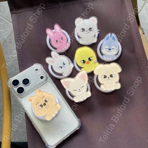 Zoo Club Magsafe Phone Grip, Animal Pop Socket